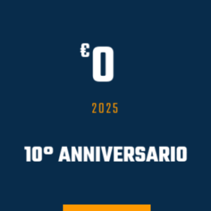 Quota associativa 10° anniversario